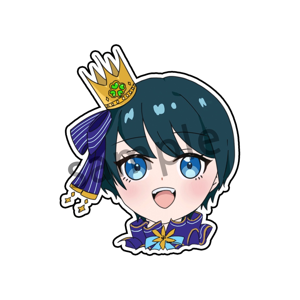 似顔絵イラストステッカー【全18種】