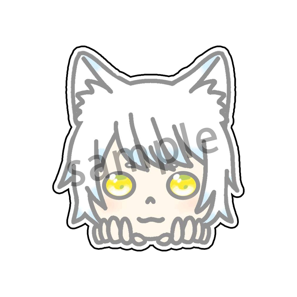 似顔絵イラストステッカー【全18種】