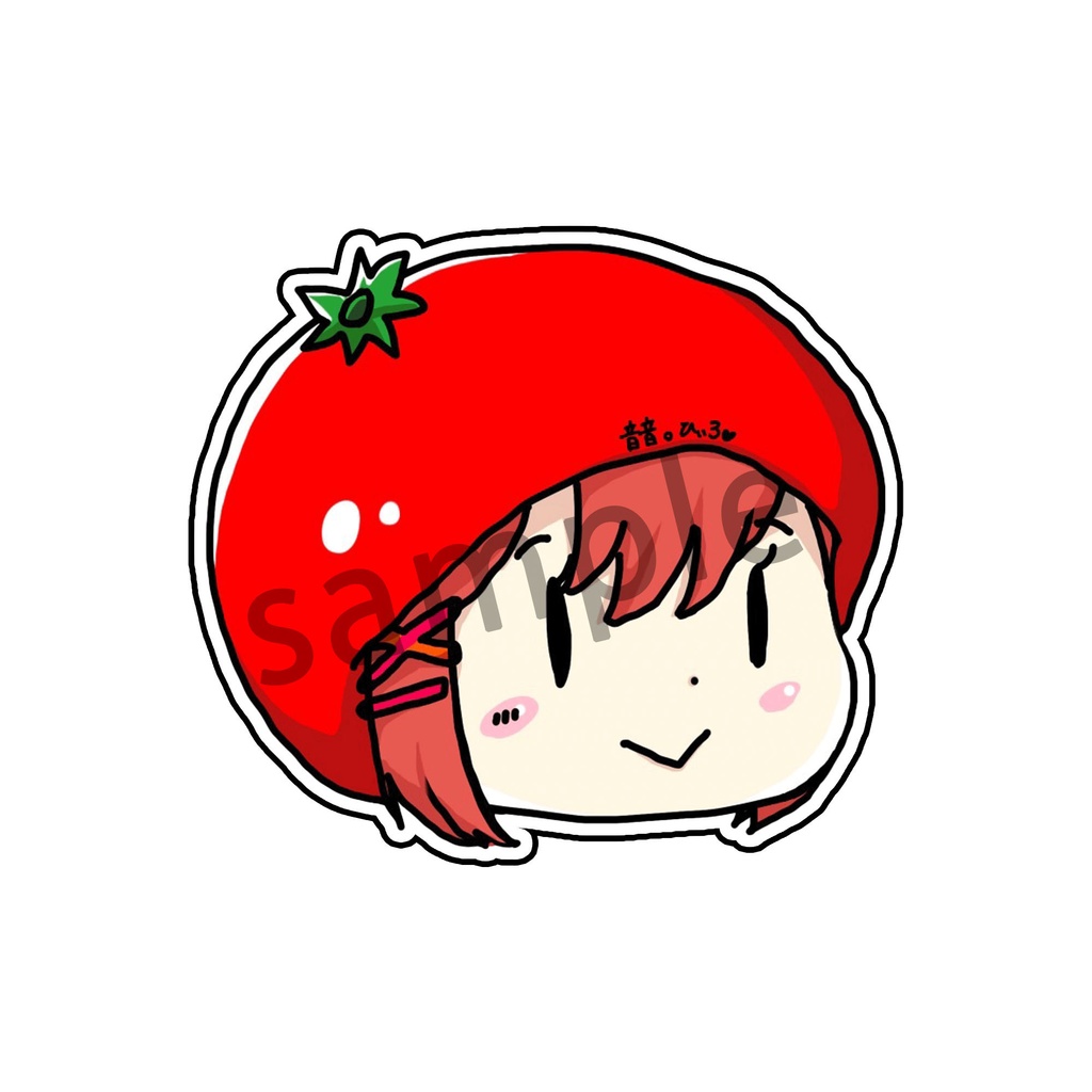 似顔絵イラストステッカー【全18種】