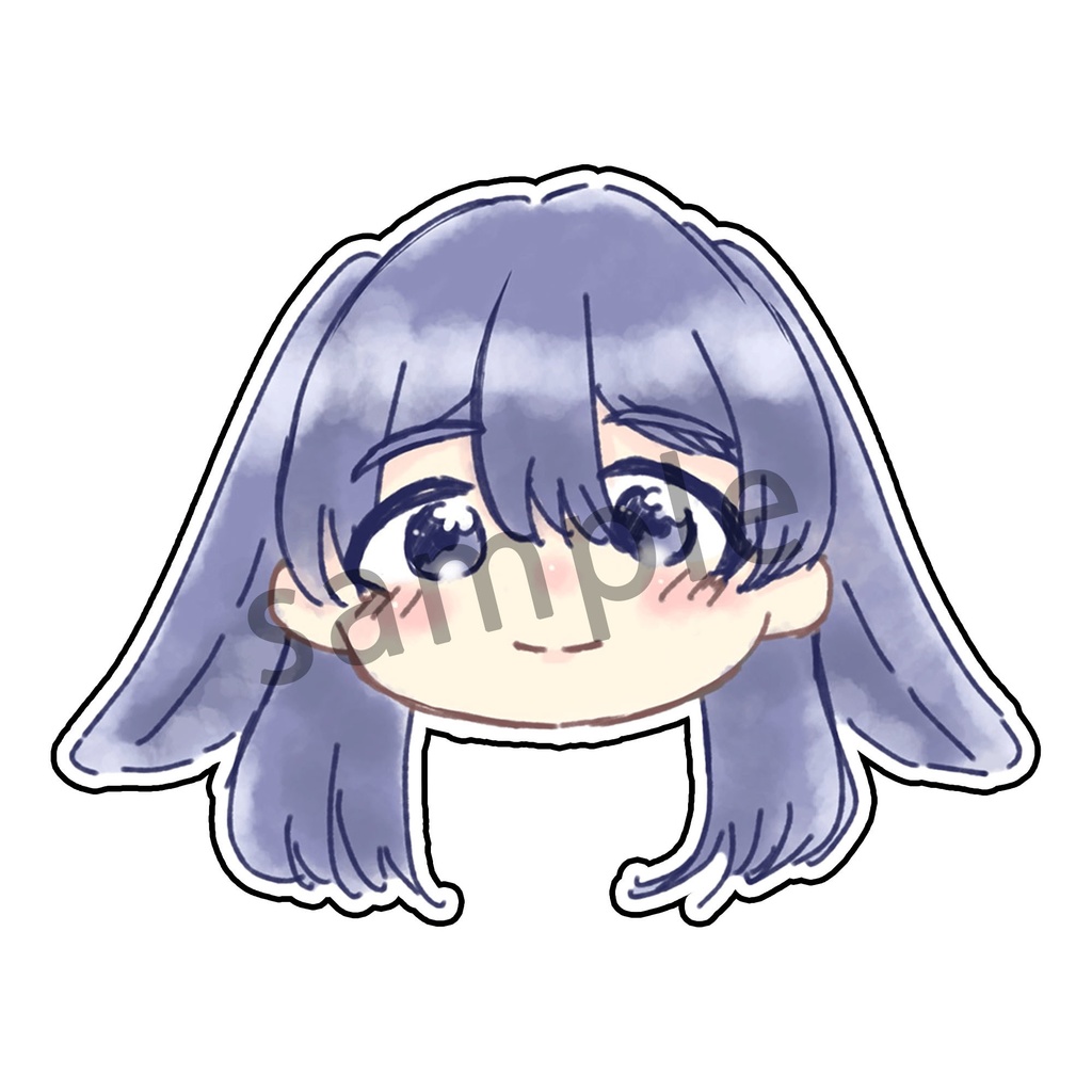 似顔絵イラストステッカー【全18種】