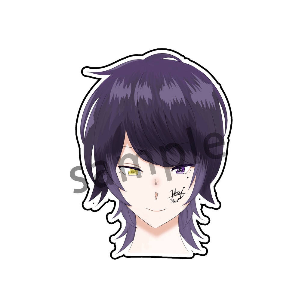 似顔絵イラストステッカー【全18種】