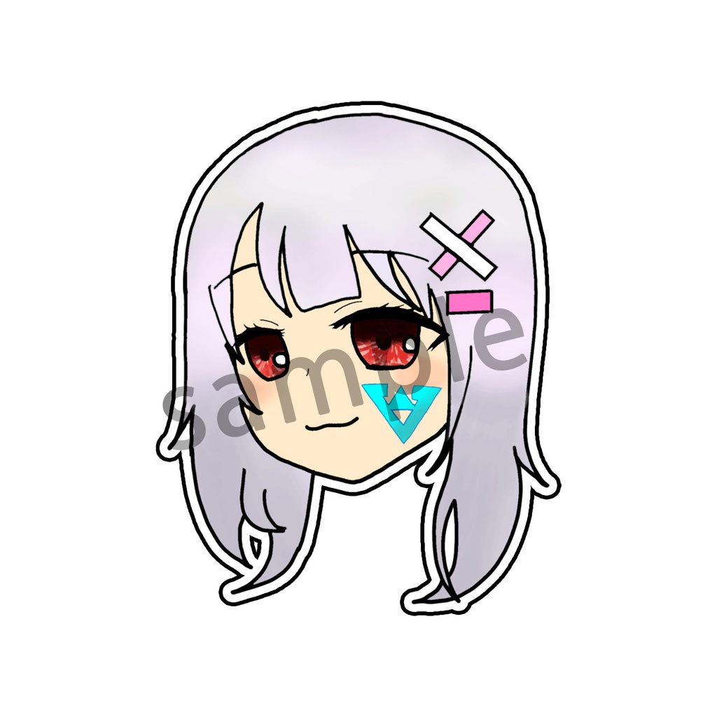 似顔絵イラストステッカー【全18種】