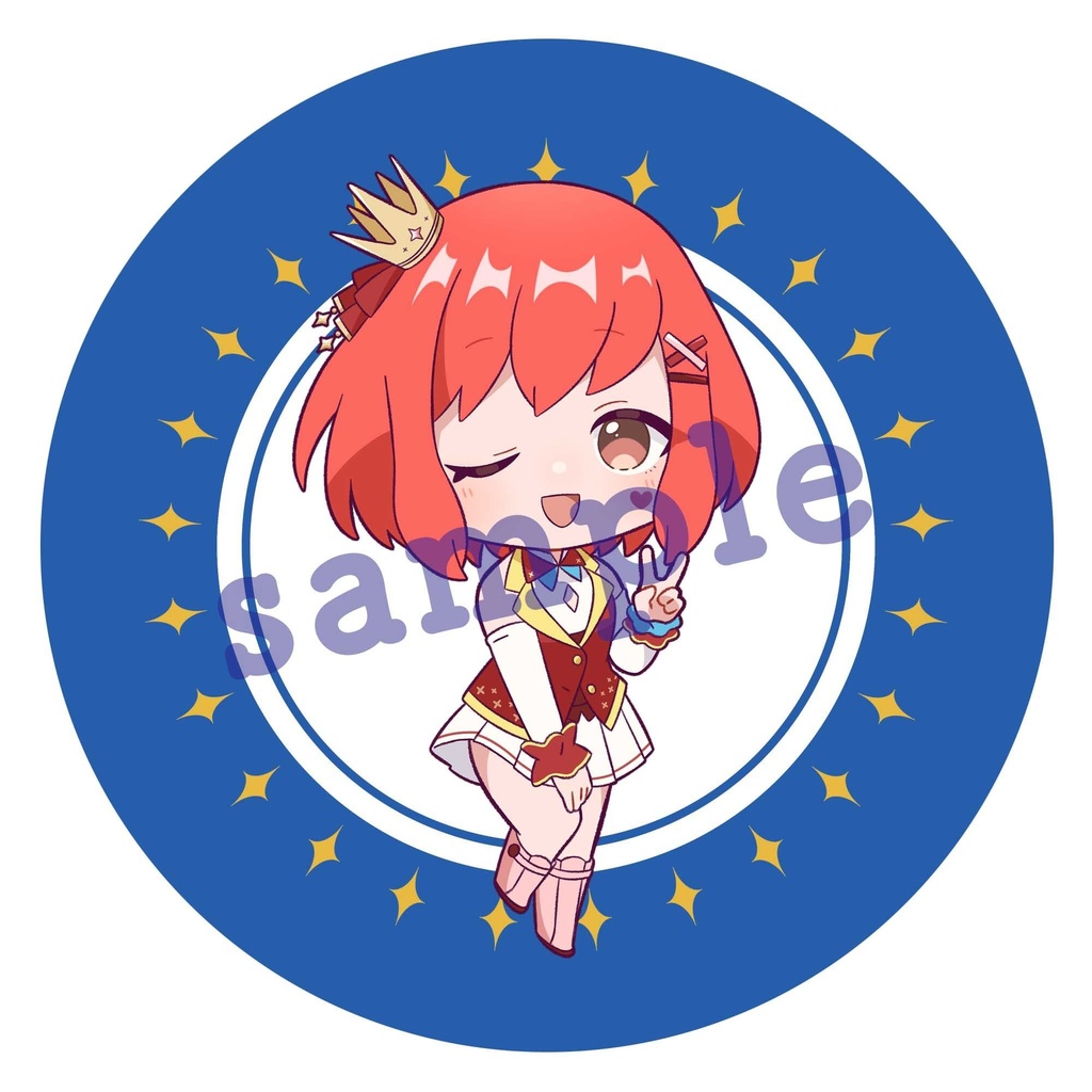 SDキャラ 缶バッチ【全18種】