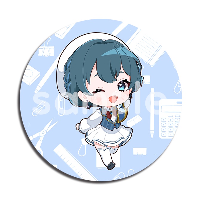 【制服ver】SDキャラ 缶バッチ【全21種】