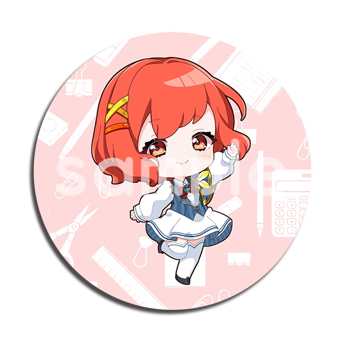 【制服ver】SDキャラ 缶バッチ【全21種】