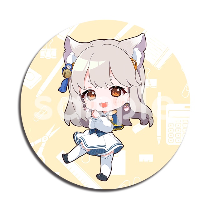 【制服ver】SDキャラ 缶バッチ【全21種】