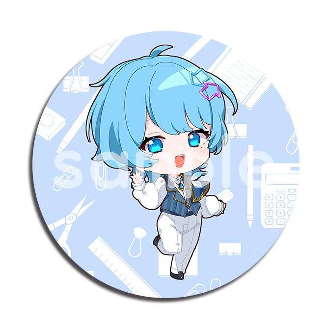 【制服ver】SDキャラ 缶バッチ【全21種】