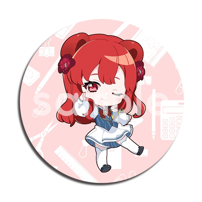 【制服ver】SDキャラ 缶バッチ【全21種】