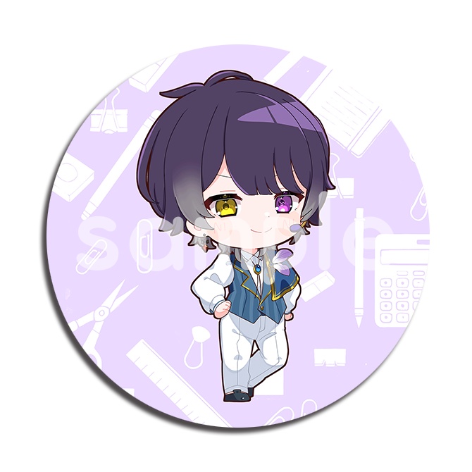 【制服ver】SDキャラ 缶バッチ【全21種】