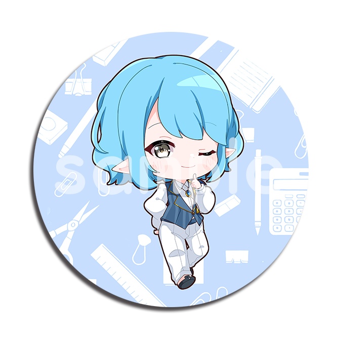 【制服ver】SDキャラ 缶バッチ【全21種】