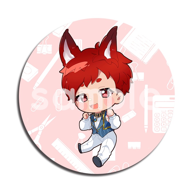 【制服ver】SDキャラ 缶バッチ【全21種】