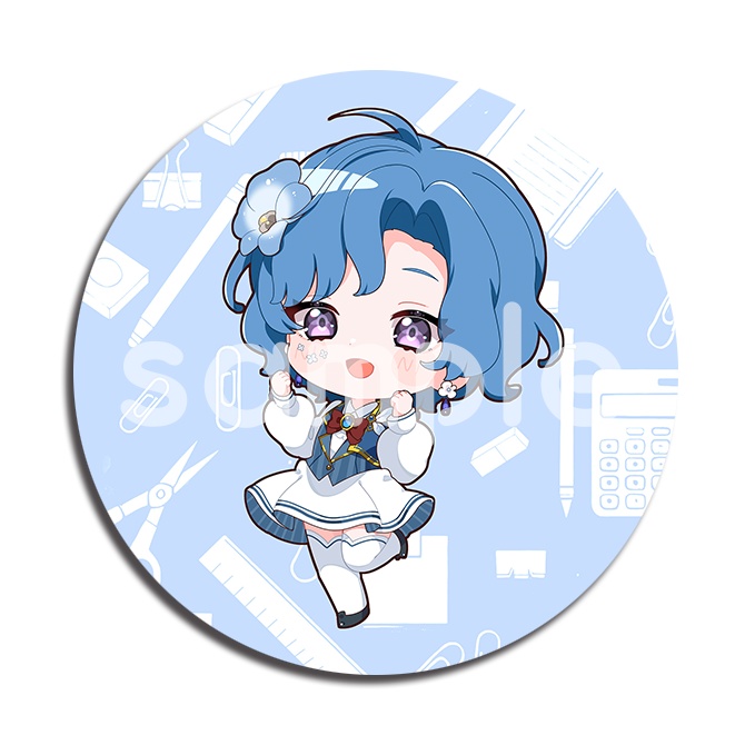 【制服ver】SDキャラ 缶バッチ【全21種】