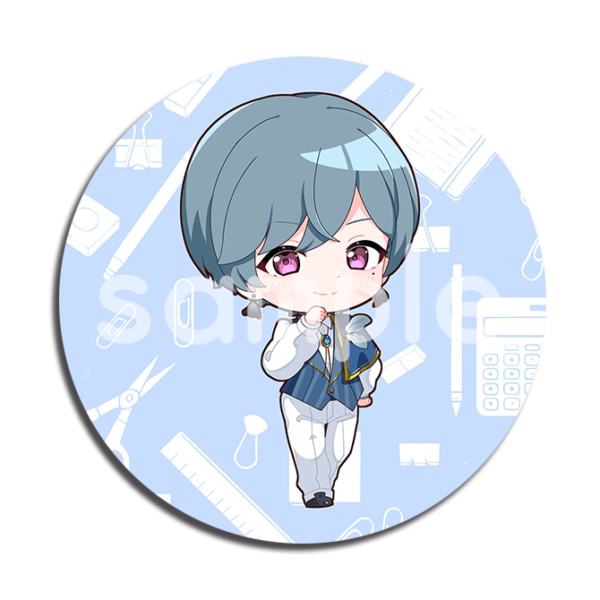 【制服ver】SDキャラ 缶バッチ【全21種】