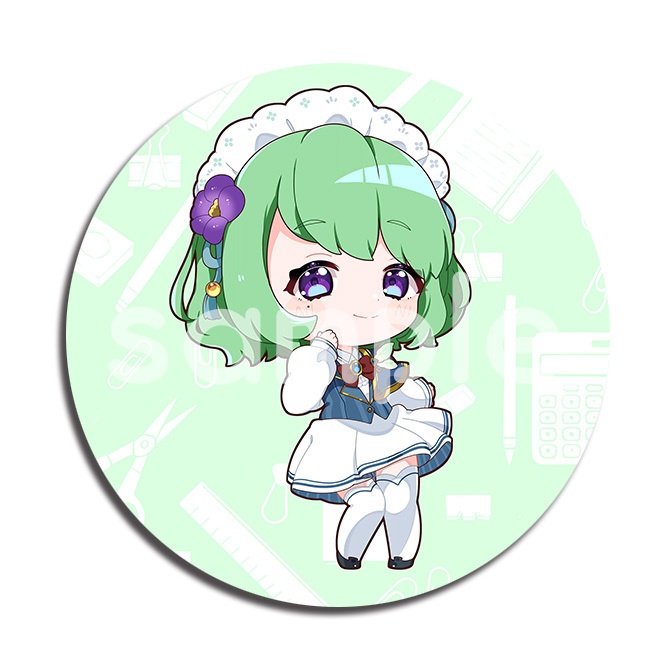 【制服ver】SDキャラ 缶バッチ【全21種】