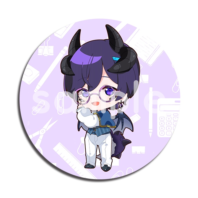 【制服ver】SDキャラ 缶バッチ【全21種】