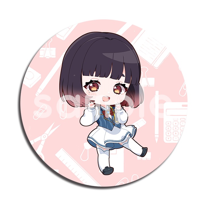 【制服ver】SDキャラ 缶バッチ【全21種】