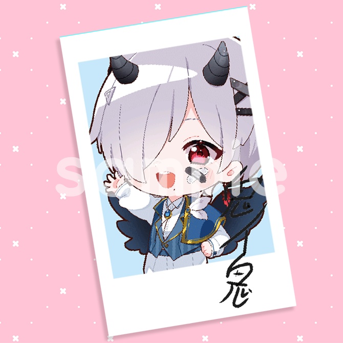 【制服ver】SDイラスト チェキ風カード【全21種】