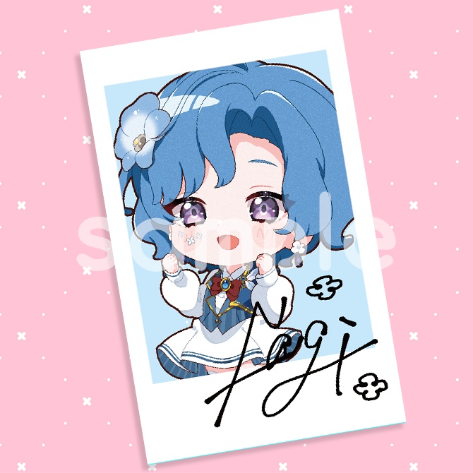 【制服ver】SDイラスト チェキ風カード【全21種】