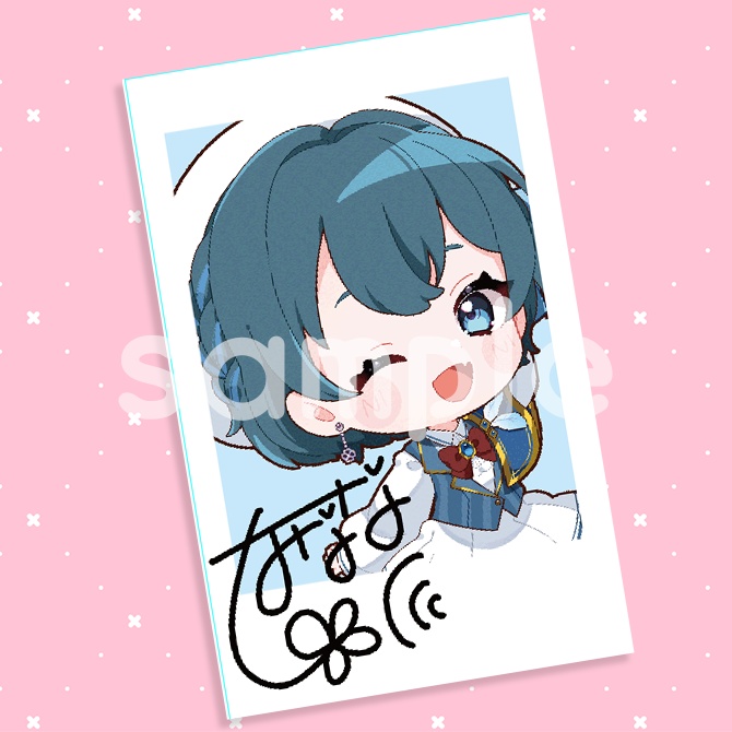 【制服ver】SDイラスト チェキ風カード【全21種】