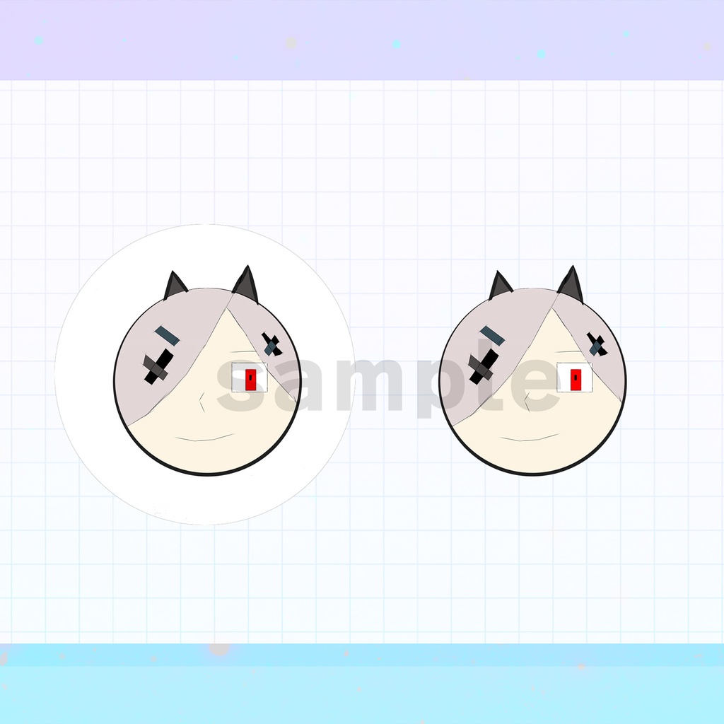 似顔絵ステッカー2025春【全21種】