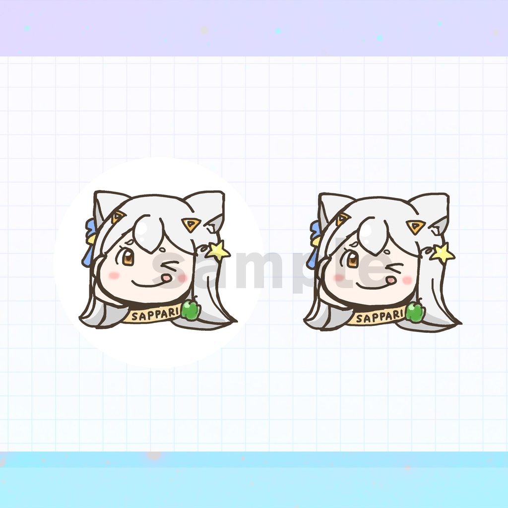 似顔絵ステッカー2025春【全21種】