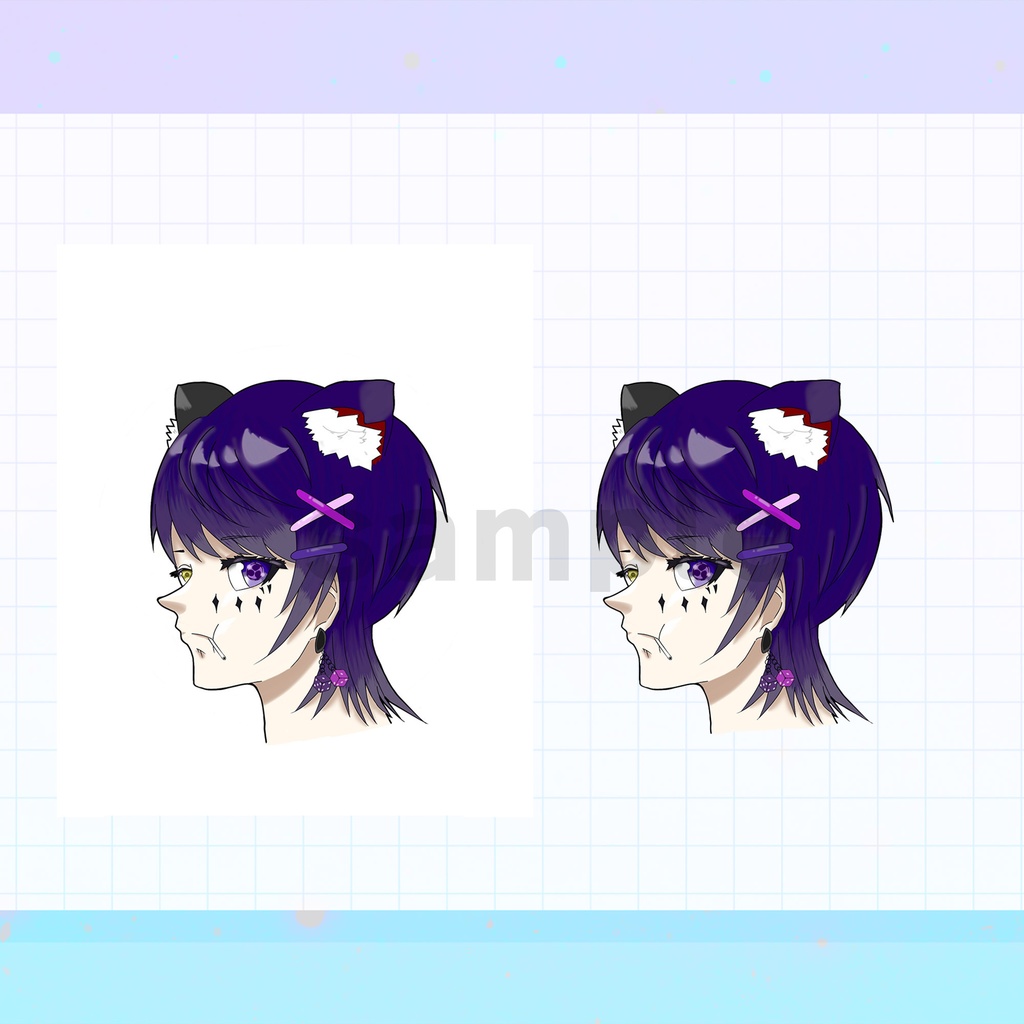 似顔絵ステッカー2025春【全21種】