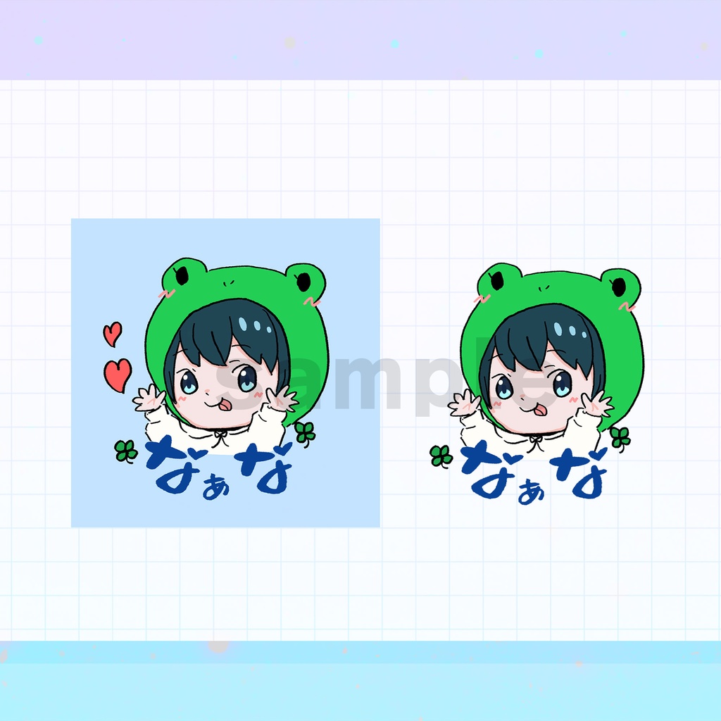 似顔絵ステッカー2025春【全21種】