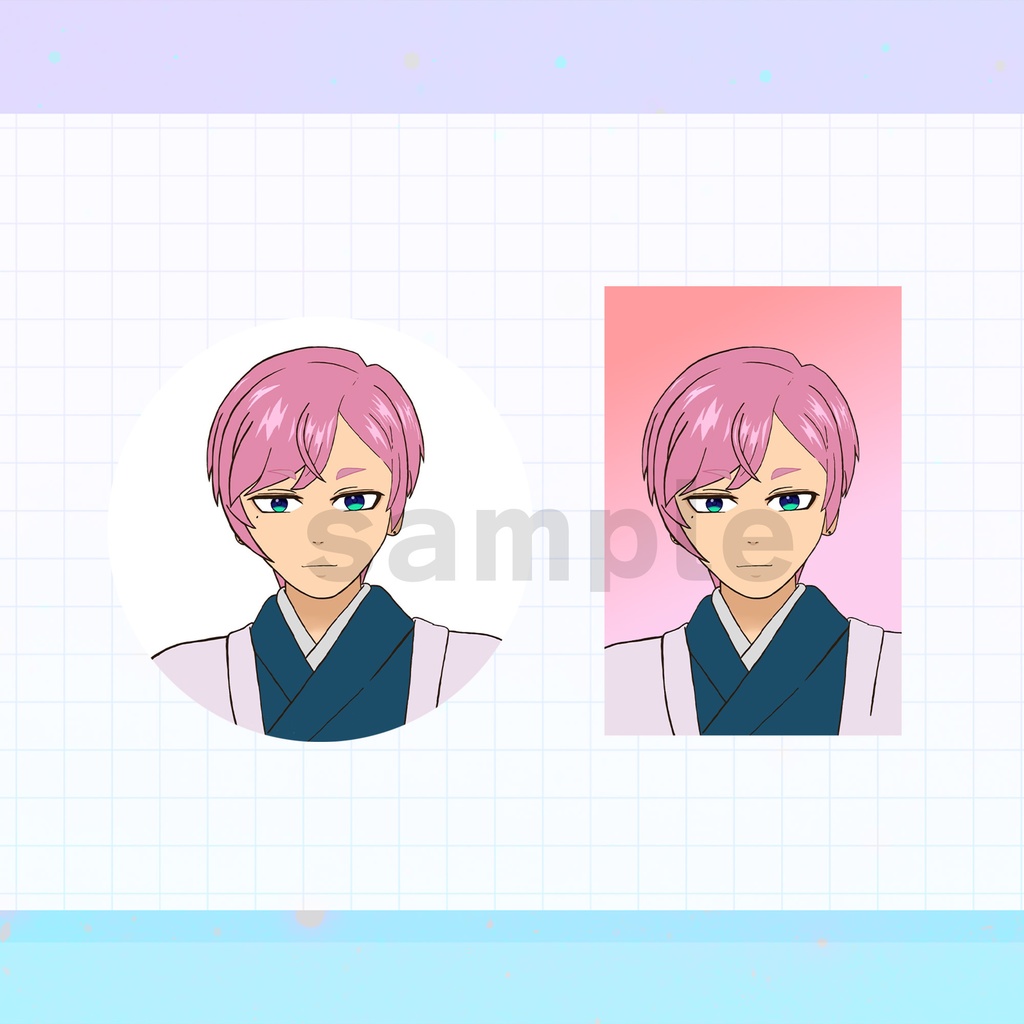 似顔絵ステッカー2025春【全21種】