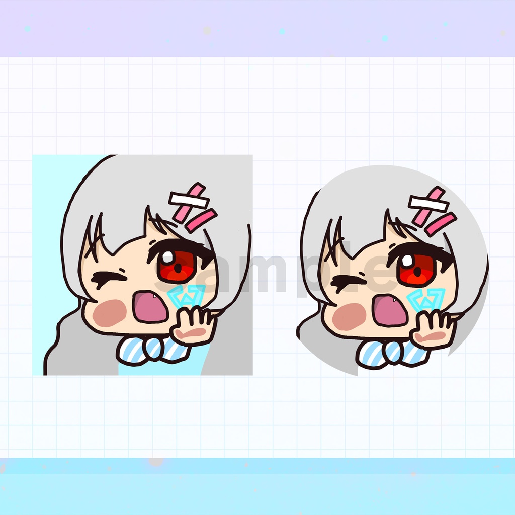 似顔絵ステッカー2025春【全21種】