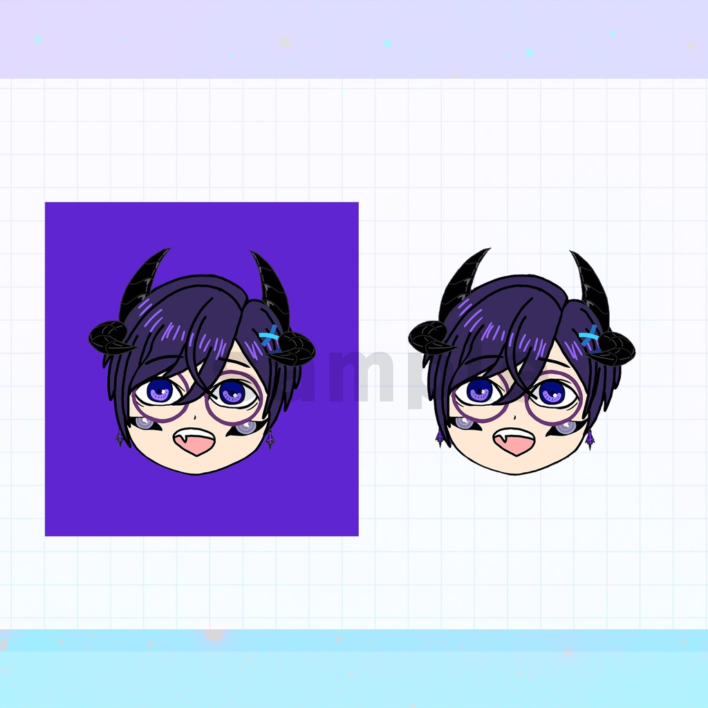 似顔絵ステッカー2025春【全21種】