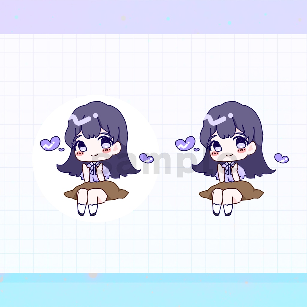 似顔絵ステッカー2025春【全21種】