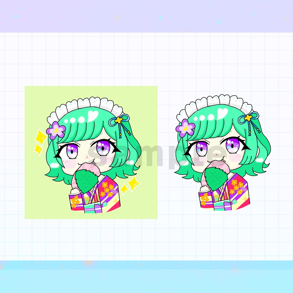 似顔絵ステッカー2025春【全21種】