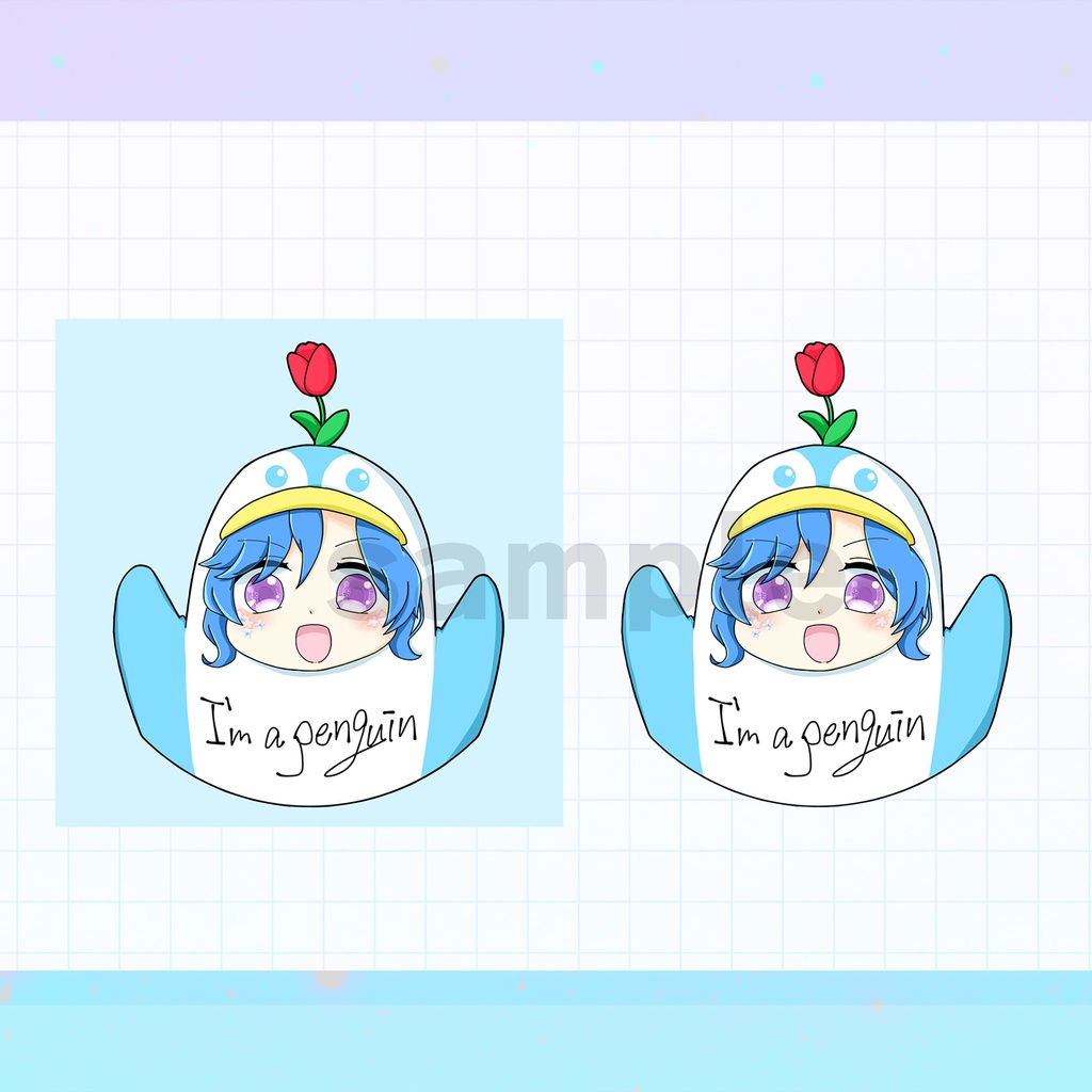 似顔絵ステッカー2025春【全21種】