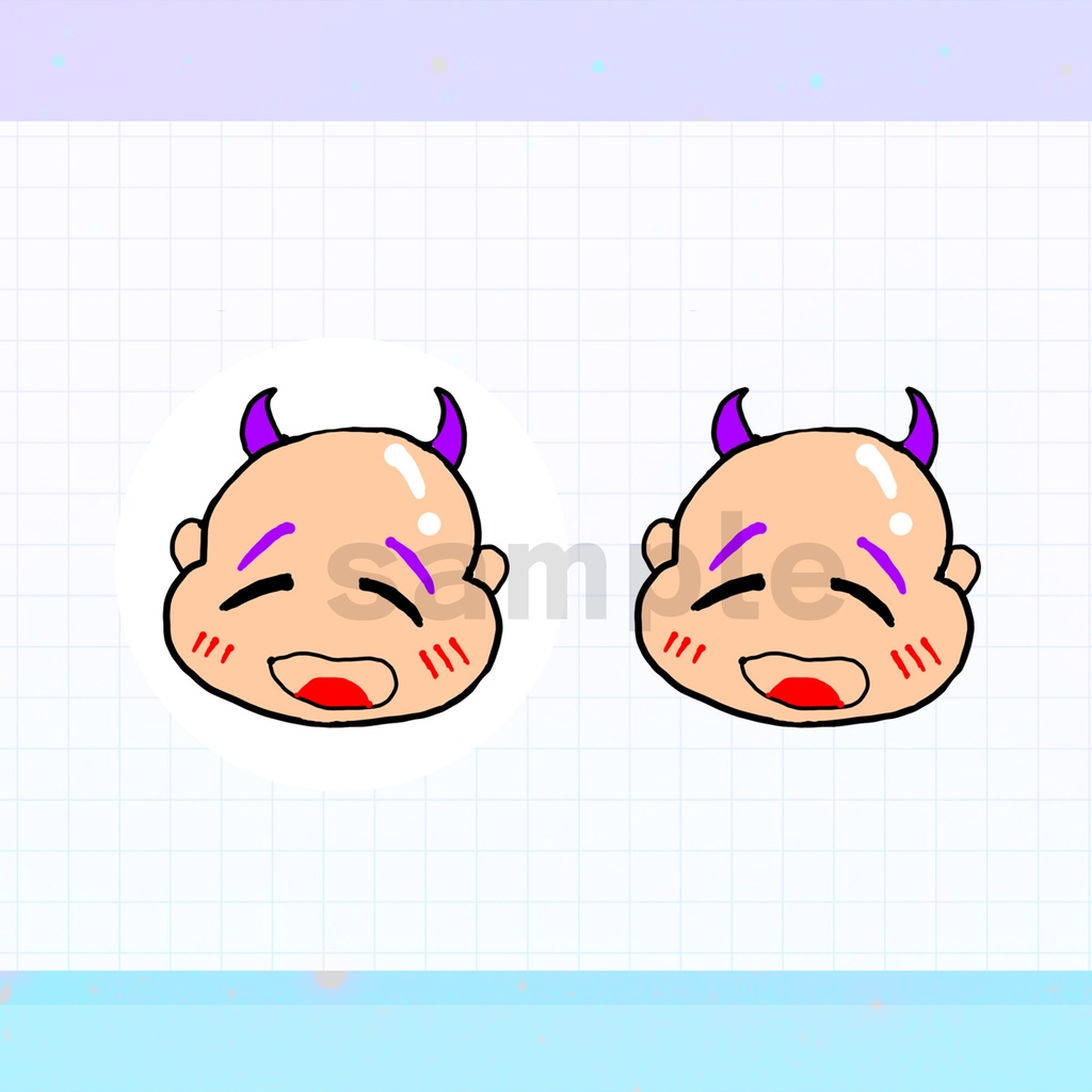 似顔絵ステッカー2025春【全21種】