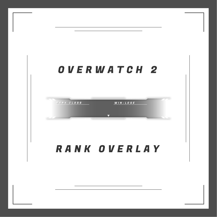 OVERWATCH2 / Rank Overlay.