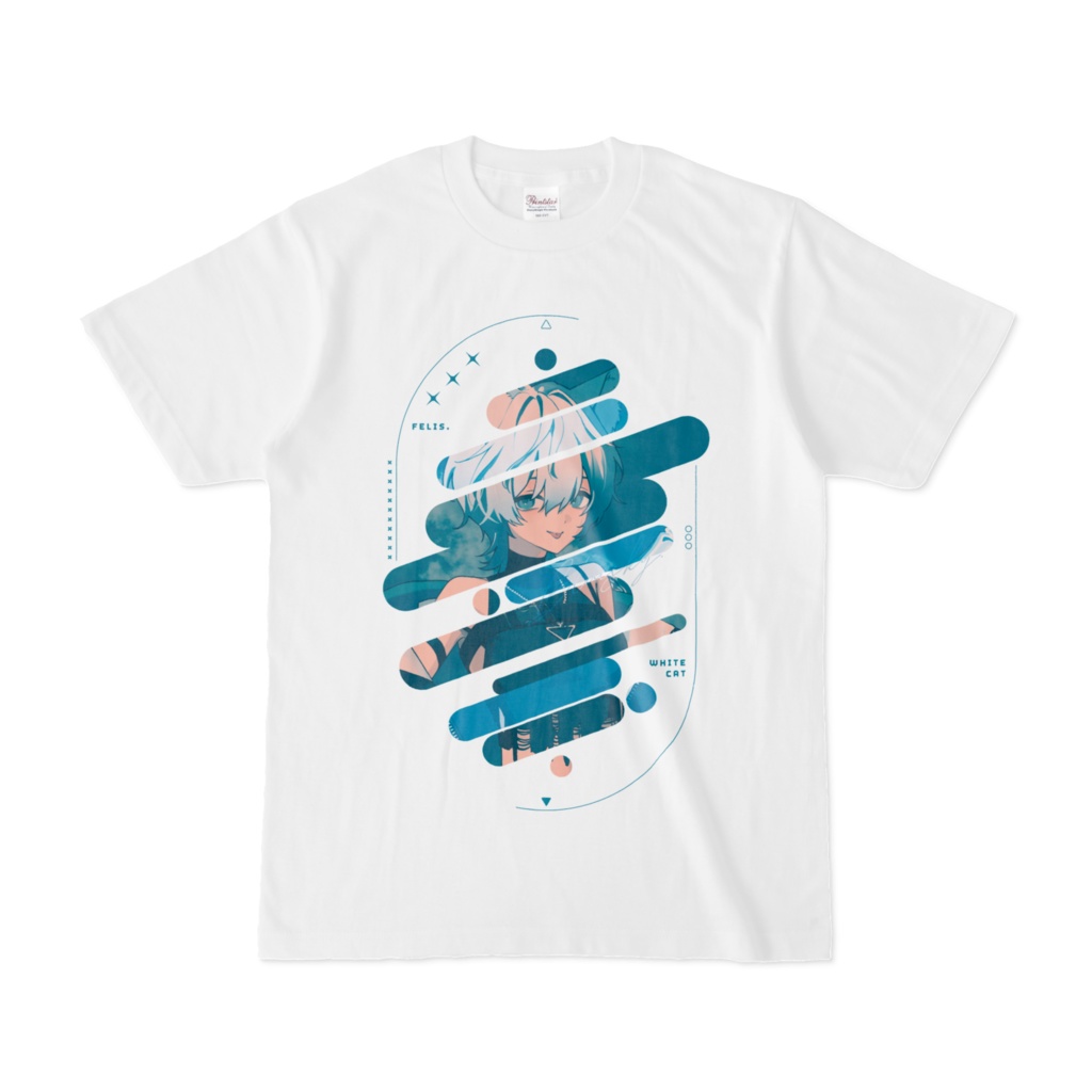 Felis's T-Shirt / 「Blue-Vignette.」
