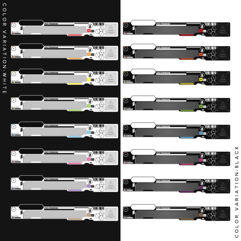 Name Banner Overlay - monotonies. -