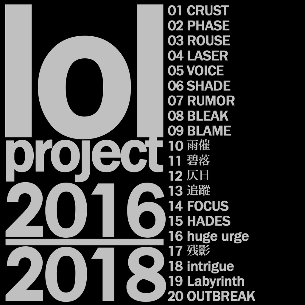 lol project 2016-2018
