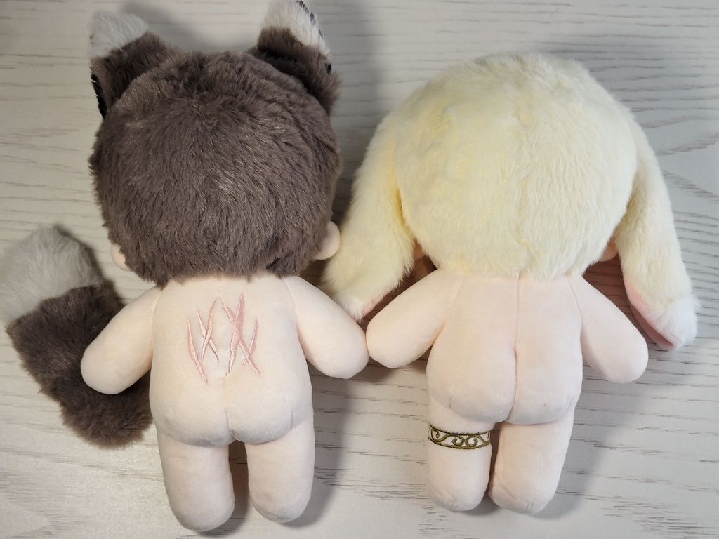 無属性ぬいぐるみストラ🐺ウィンプル🐰