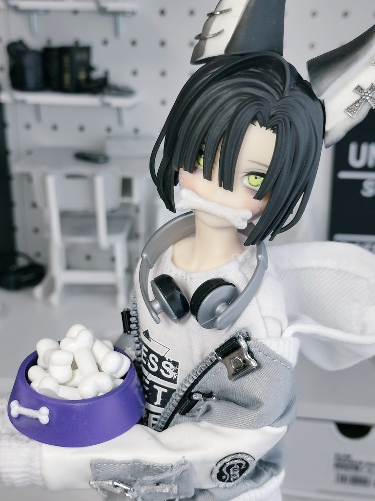 無料1/8~1/12ドール向け餌皿(3Dプリンター用STLデータ)