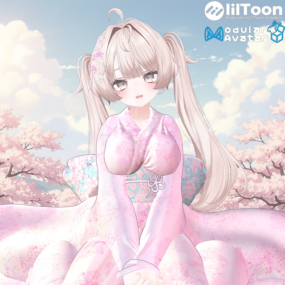⛩️【10対応】 双花絵巻 【VRChat】⛩️