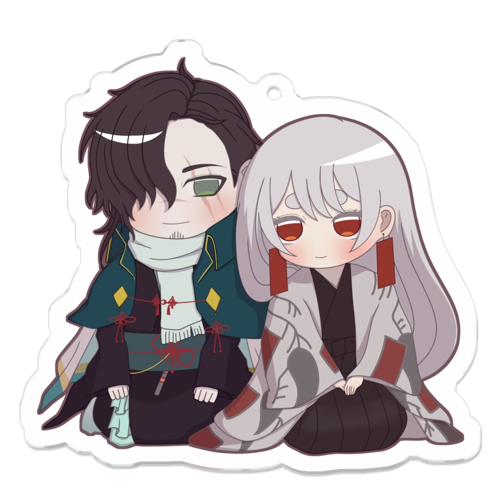 鸚霄×新雪アクキー