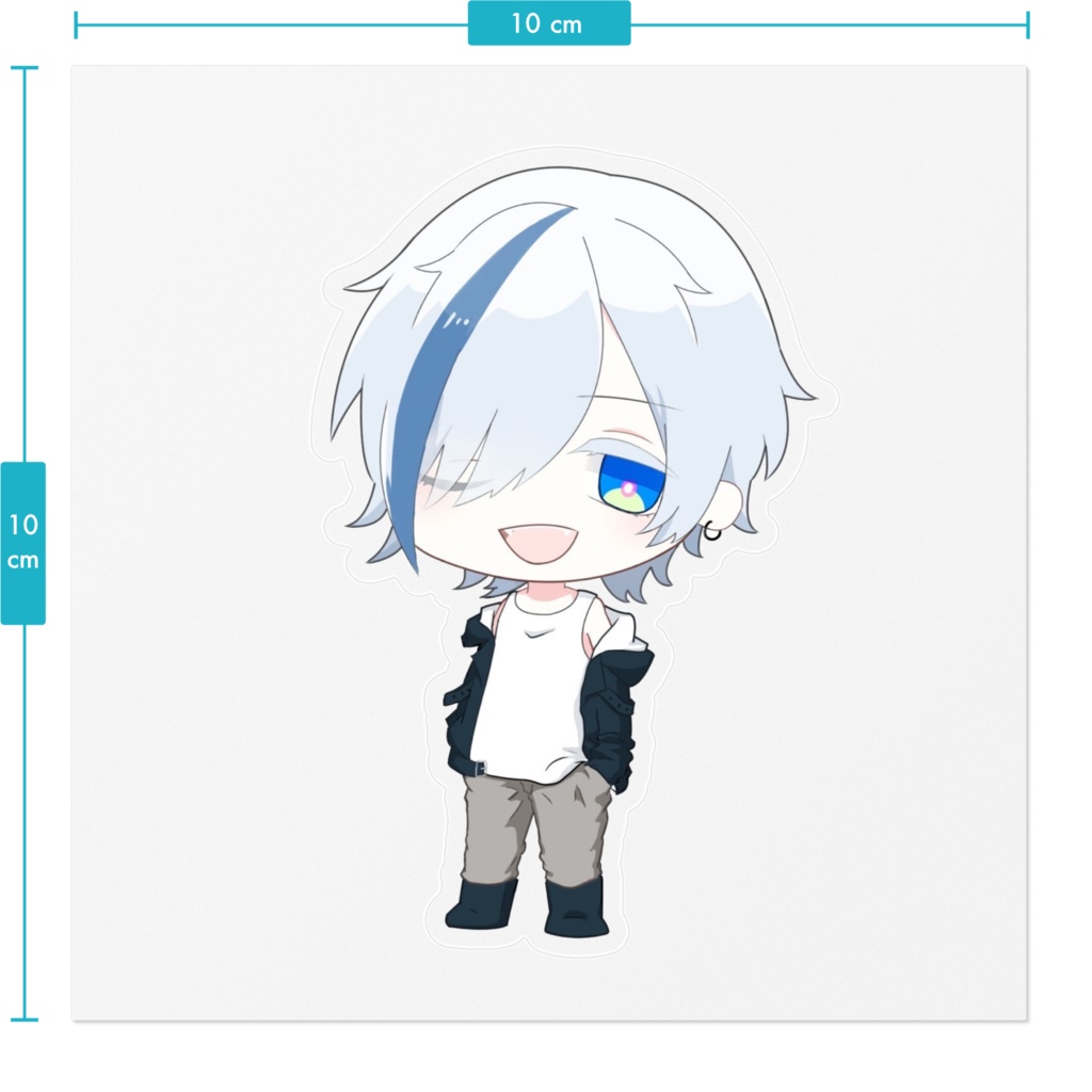 miniアルくんステッカーA