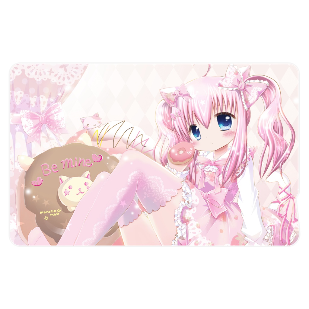 ねこみみっこICステッカー