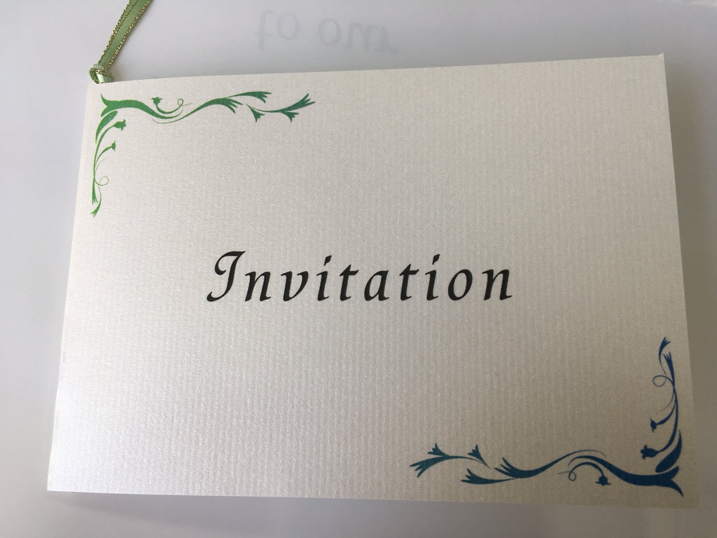 【翼恭】結婚式ご招待状【ミラフェス11無配】