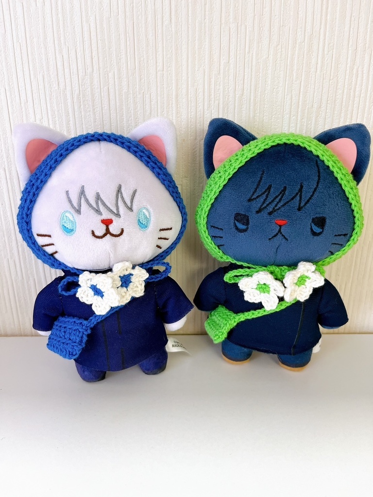 【with cat】五伏セットのほっかむり（2個セット）