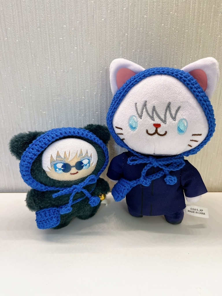 【with cat】＆【ちみけも】仲良し家族！ほっかむりセット（2個セット）