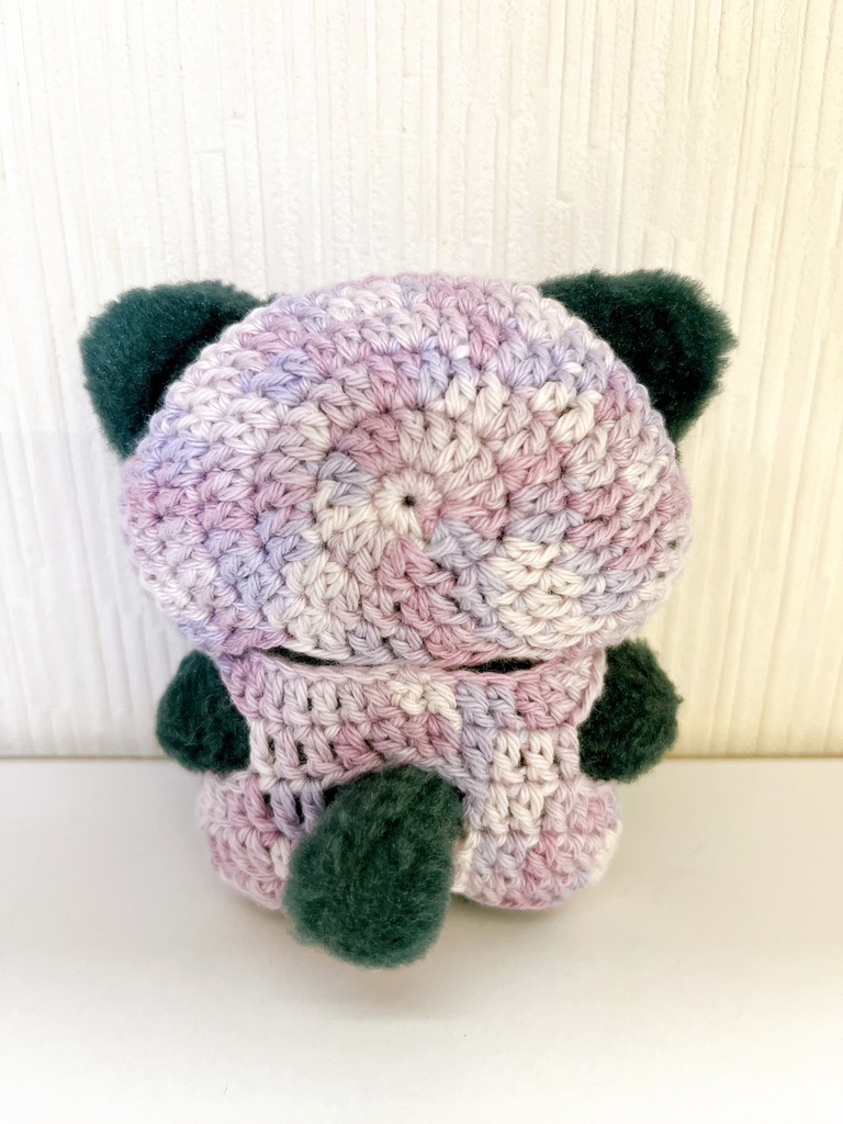 【ちみけも】ウオッシャブルコットンのほっかむりとサロペットのセット(7色展開)