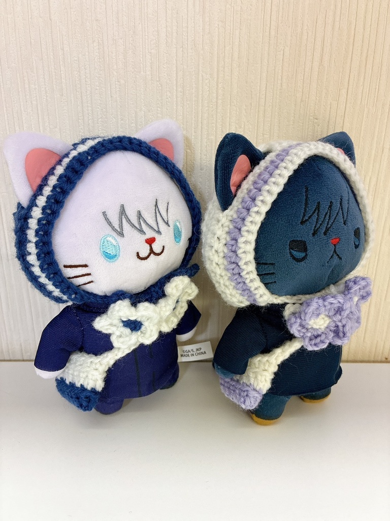 【with cat】ふかふかのほっかむり