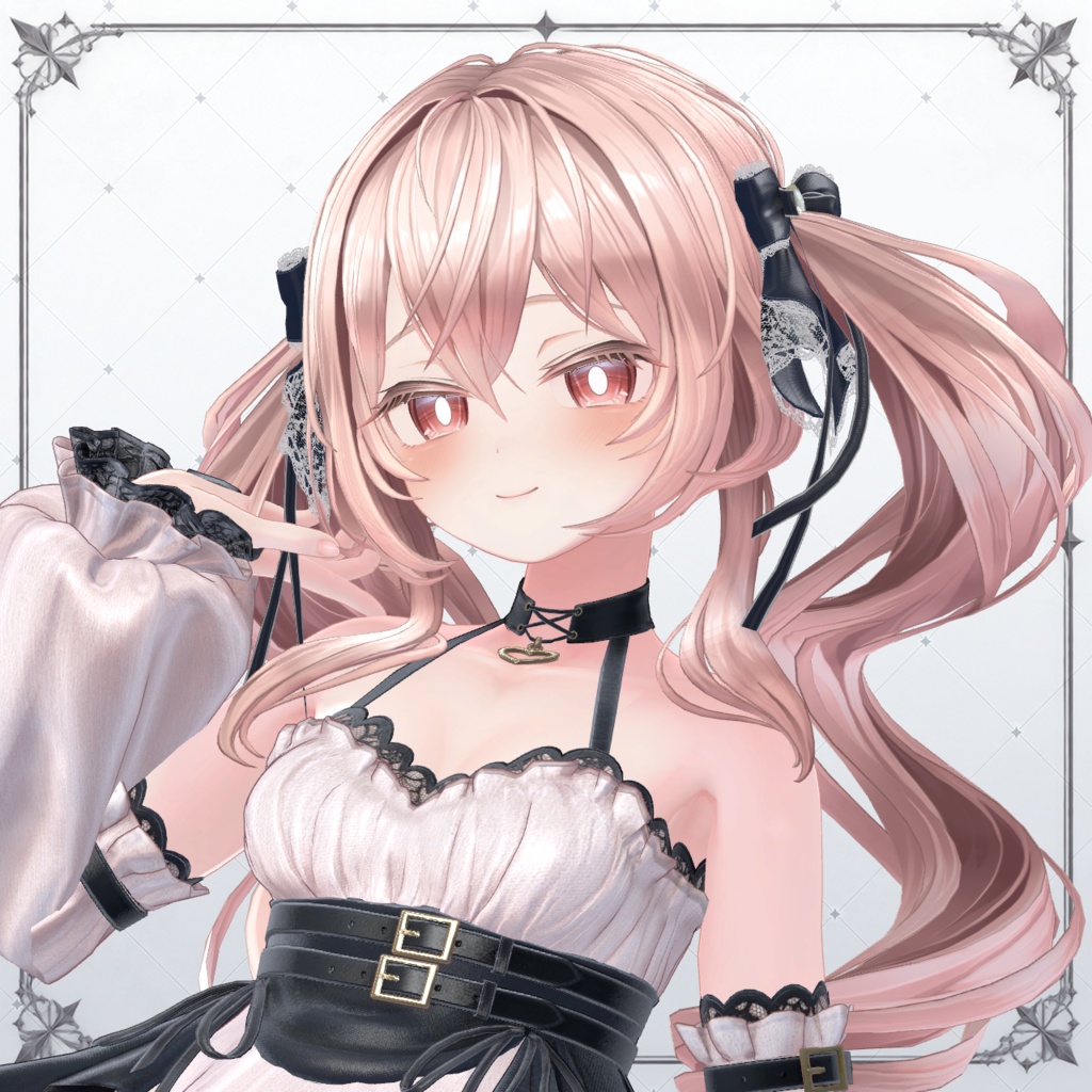 Satin×Lace Ribbon【サテン×レースリボン】